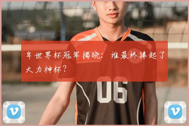年世界杯冠军揭晓：谁最终捧起了大力神杯？
