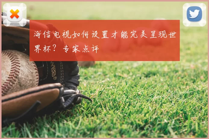 海信电视如何设置才能完美呈现世界杯？专家点评